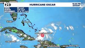 Hurricane Oscar Tracker 2024