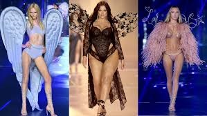 Victoria Secret Fashion Show 2024 Models like Kate Moss and others.